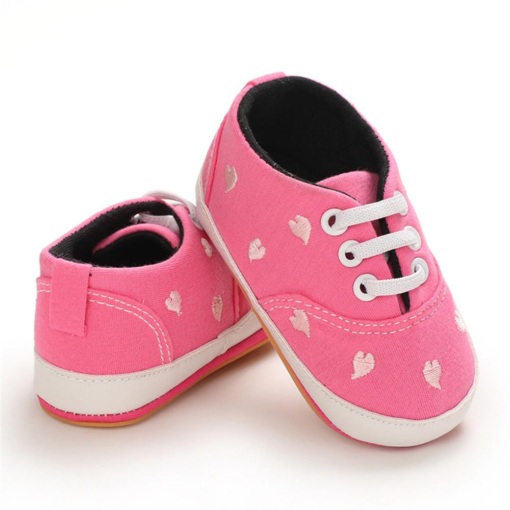 MommBaby Baby Unisex Lace Up Canvas Casual Shoes Wholesale Toddler Shoes