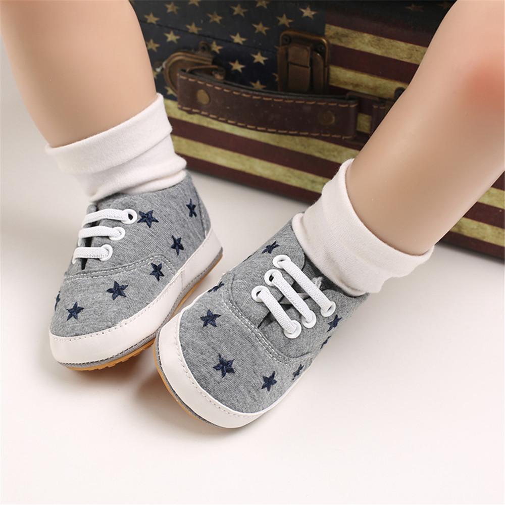 MommBaby Baby Unisex Lace Up Canvas Casual Shoes Wholesale Toddler Shoes