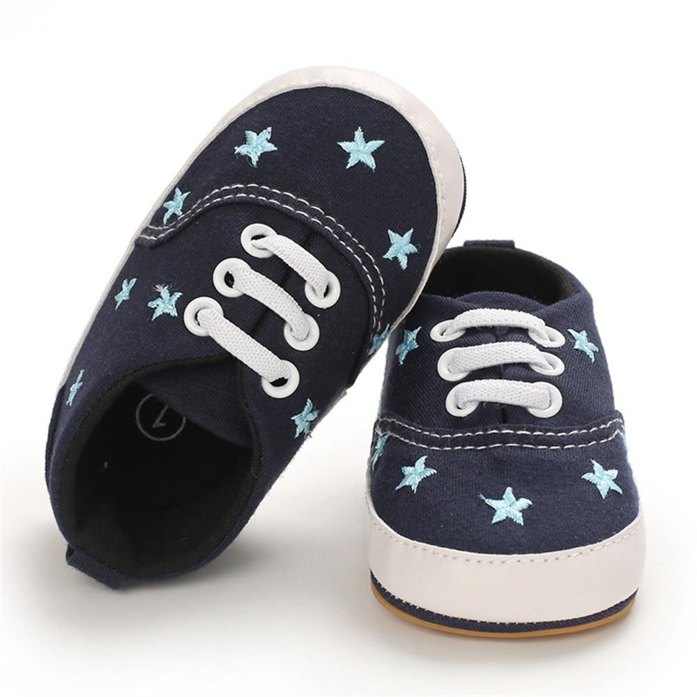 MommBaby Baby Unisex Lace Up Canvas Casual Shoes Wholesale Toddler Shoes