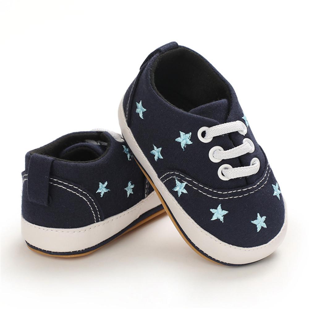 MommBaby Baby Unisex Lace Up Canvas Casual Shoes Wholesale Toddler Shoes