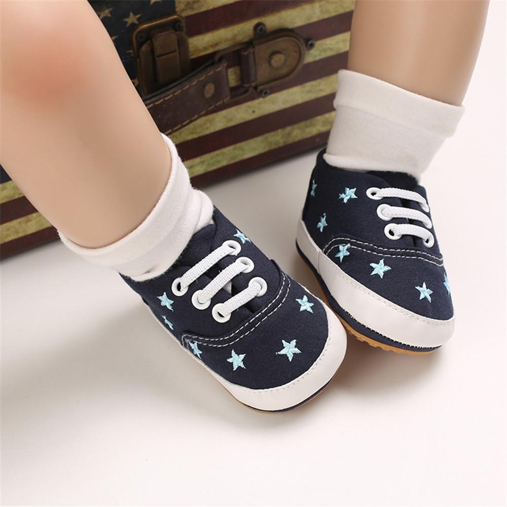 MommBaby Baby Unisex Lace Up Canvas Casual Shoes Wholesale Toddler Shoes