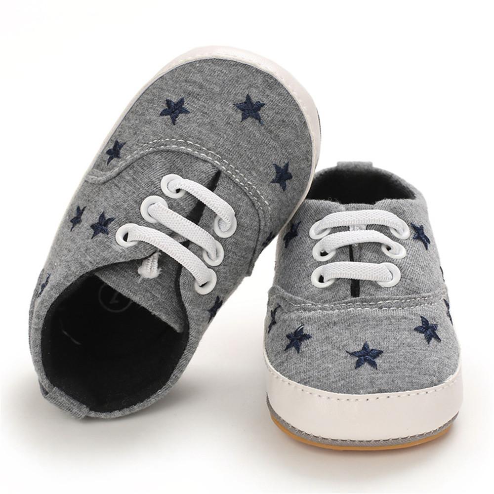 MommBaby Baby Unisex Lace Up Canvas Casual Shoes Wholesale Toddler Shoes