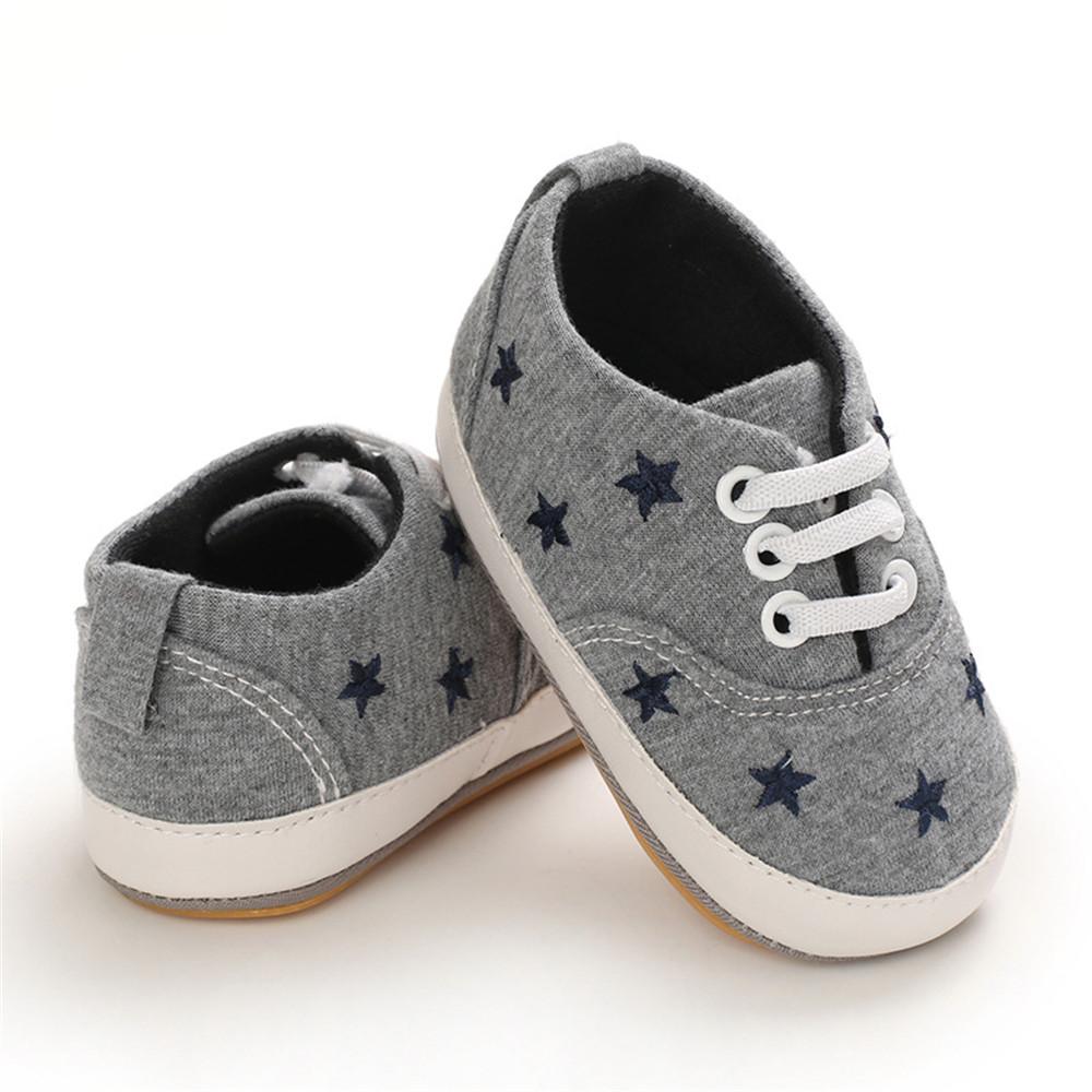 MommBaby Baby Unisex Lace Up Canvas Casual Shoes Wholesale Toddler Shoes