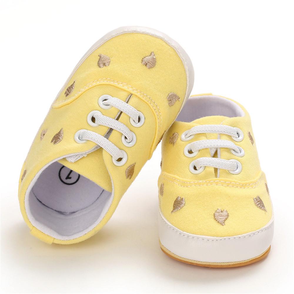 MommBaby Baby Unisex Lace Up Canvas Casual Shoes Wholesale Toddler Shoes