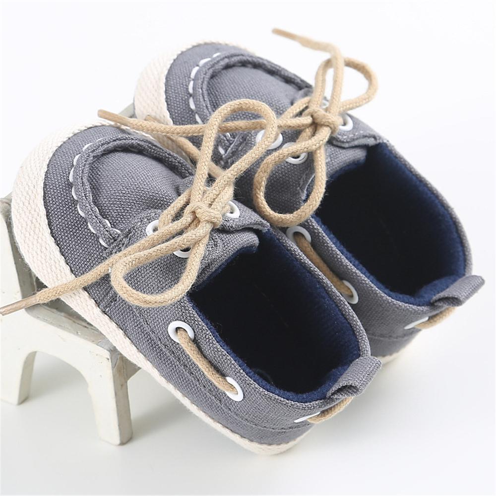 Baby Unisex Lace Up Casual Flats Wholesale Children Shoes