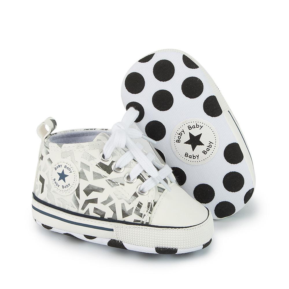 Unisex Lace Up Printed Casual Sneakers Children Shoes Wholesale