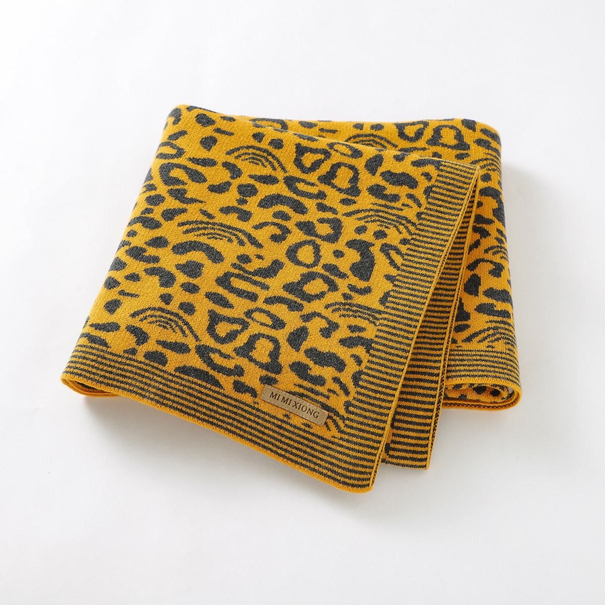 Leopard Print Cotton Baby Four Seasons Blanket And Quilt Baby Wholesale Clothing