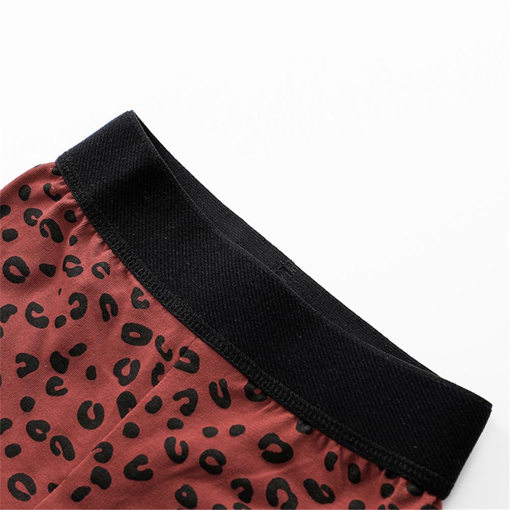 Girls Leopard Printed Fashion Leggings Trendy Kids Wholesale Clothing