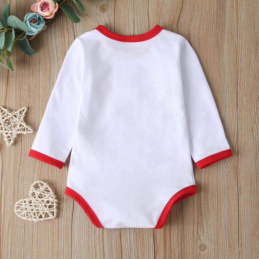 Baby Letter Cartoon Long Sleeve Romper Wholesale Baby Clothes