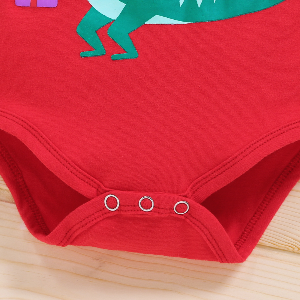 Baby Boys Letter Dinosaur Printed Long Sleeve Romper & Pants & Hat baby clothes wholesale distributors