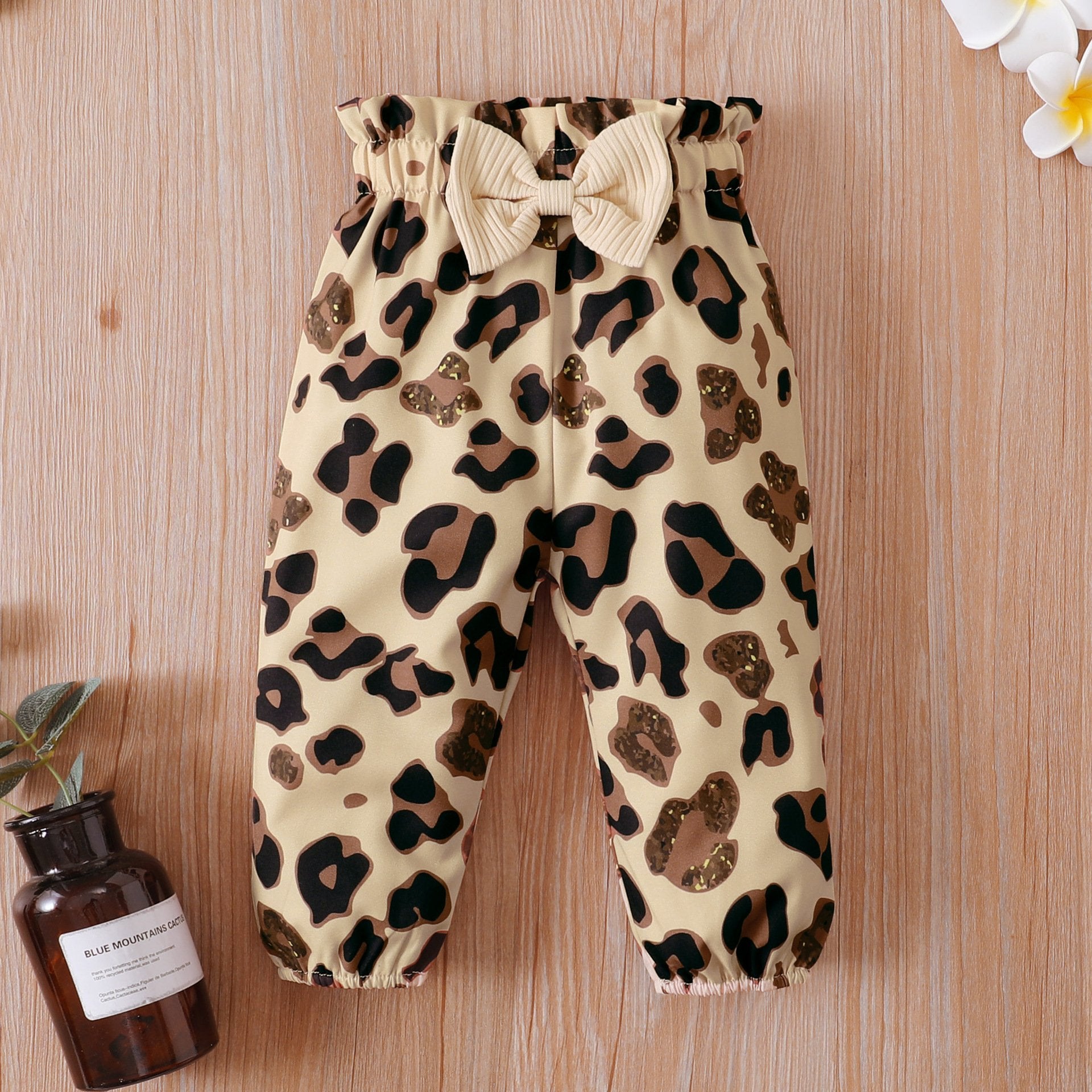 Baby Girls Letter Printed Long Sleeve Romper & Pants & Headband Wholesale Baby Clothes