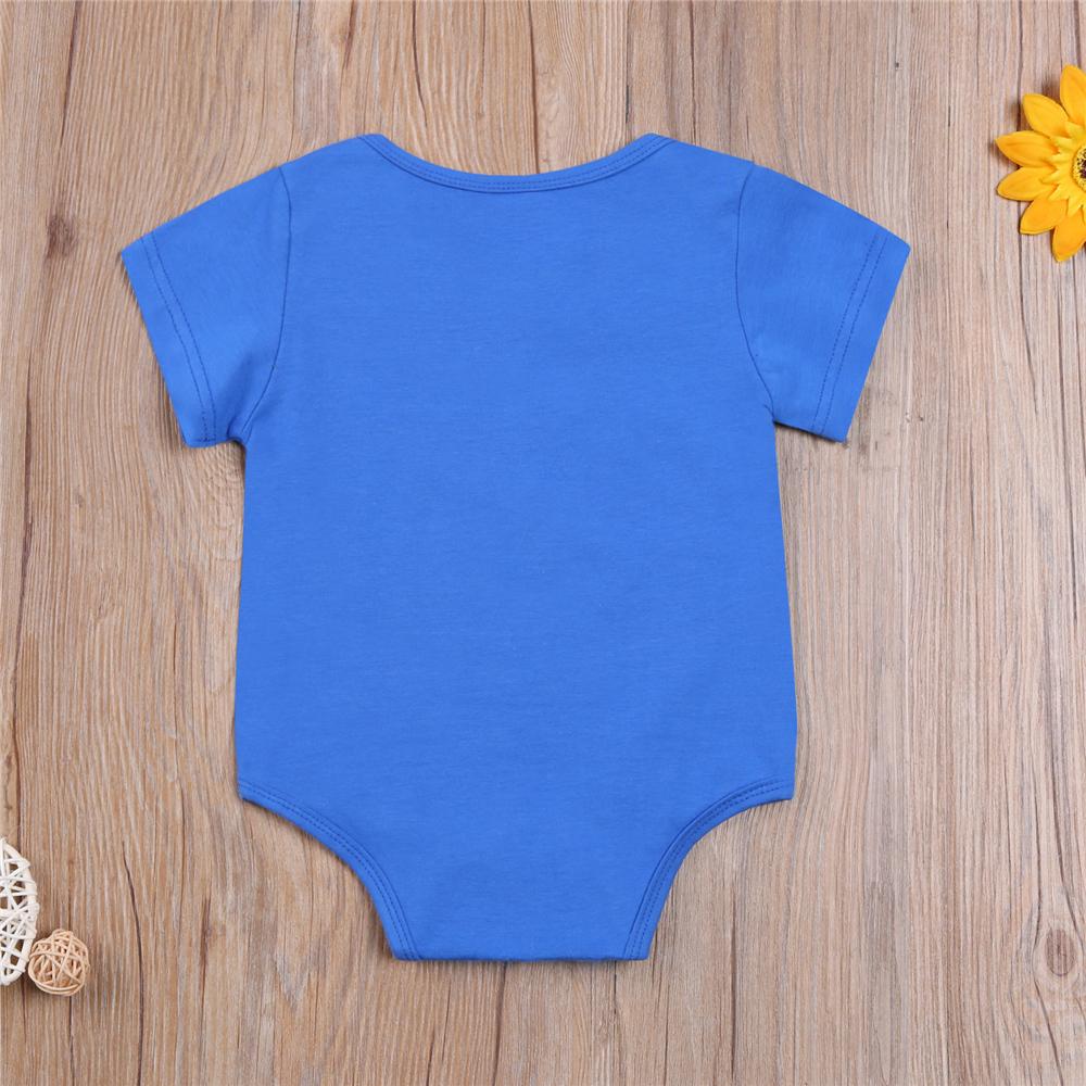 Baby Little Brother Short Sleeve Casual Romper Cheap Baby Clothes In Bulk