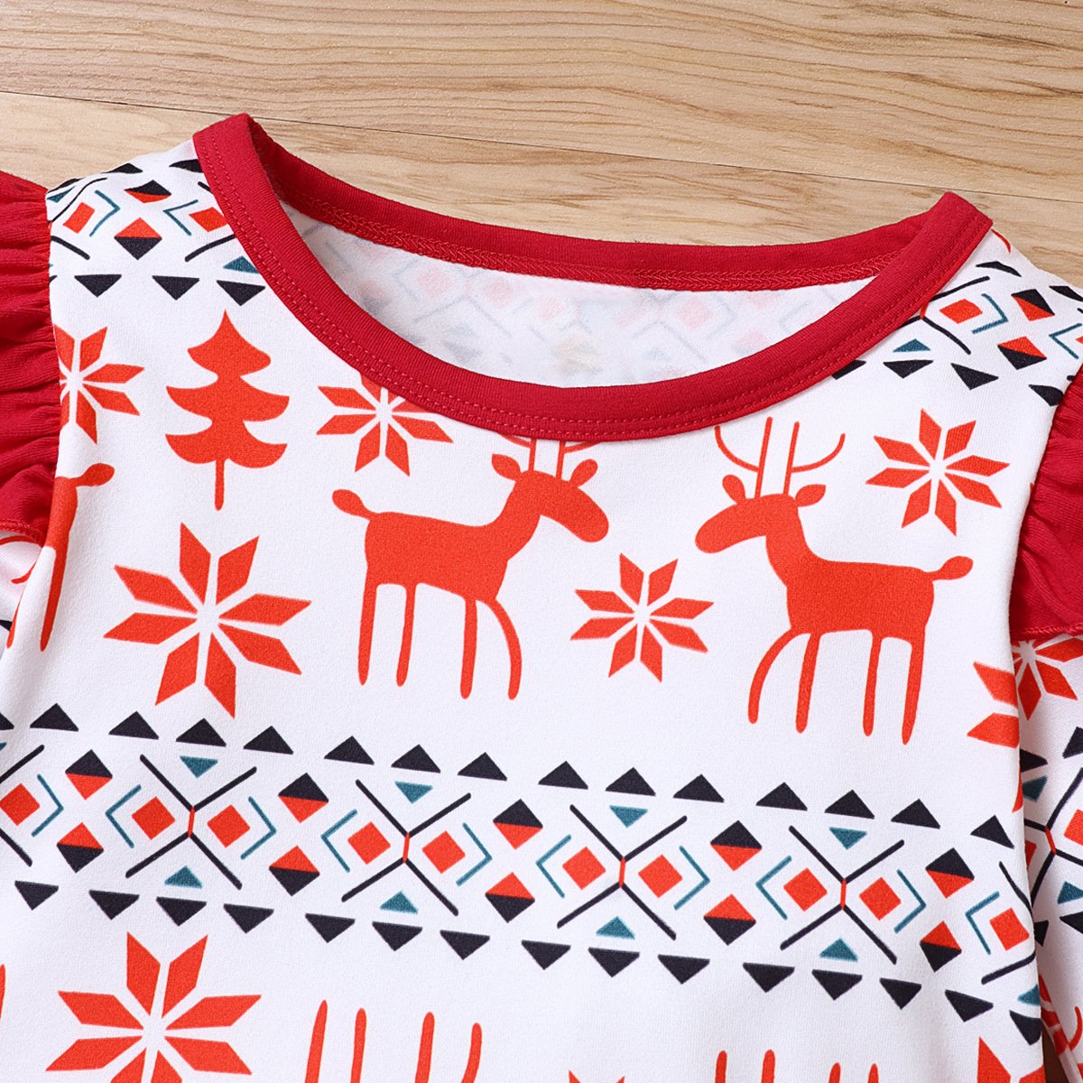 Girls Long Sleeve Animal Printed Dress wholesale childrens clothing