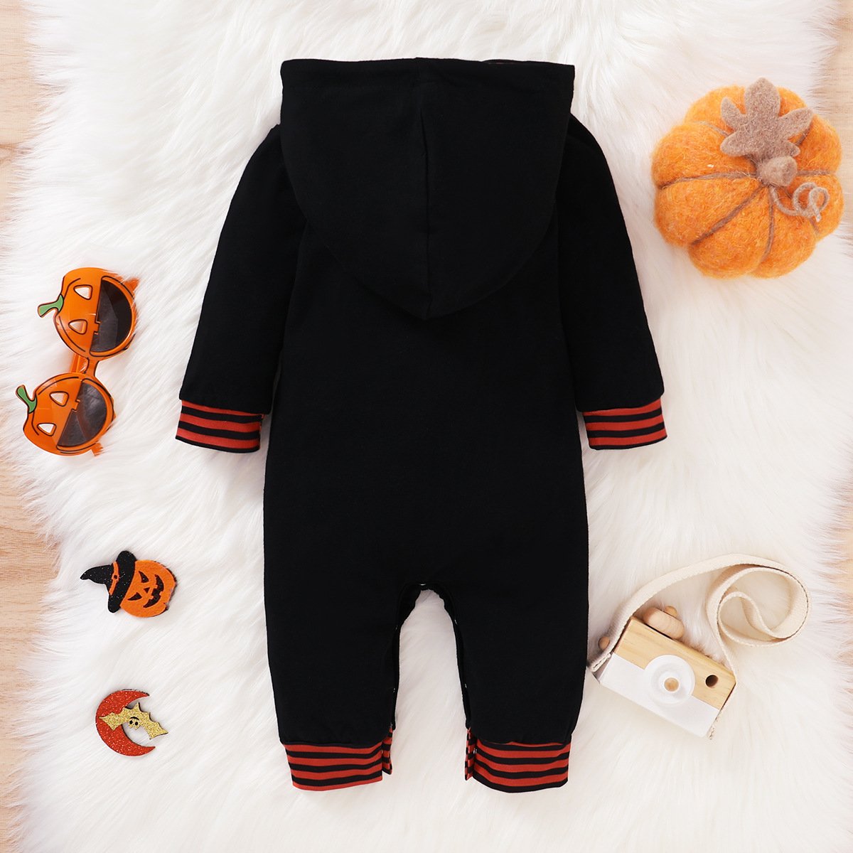 Baby Long Sleeve Cartoon Halloween Printed Romper Wholesale Baby Clothes