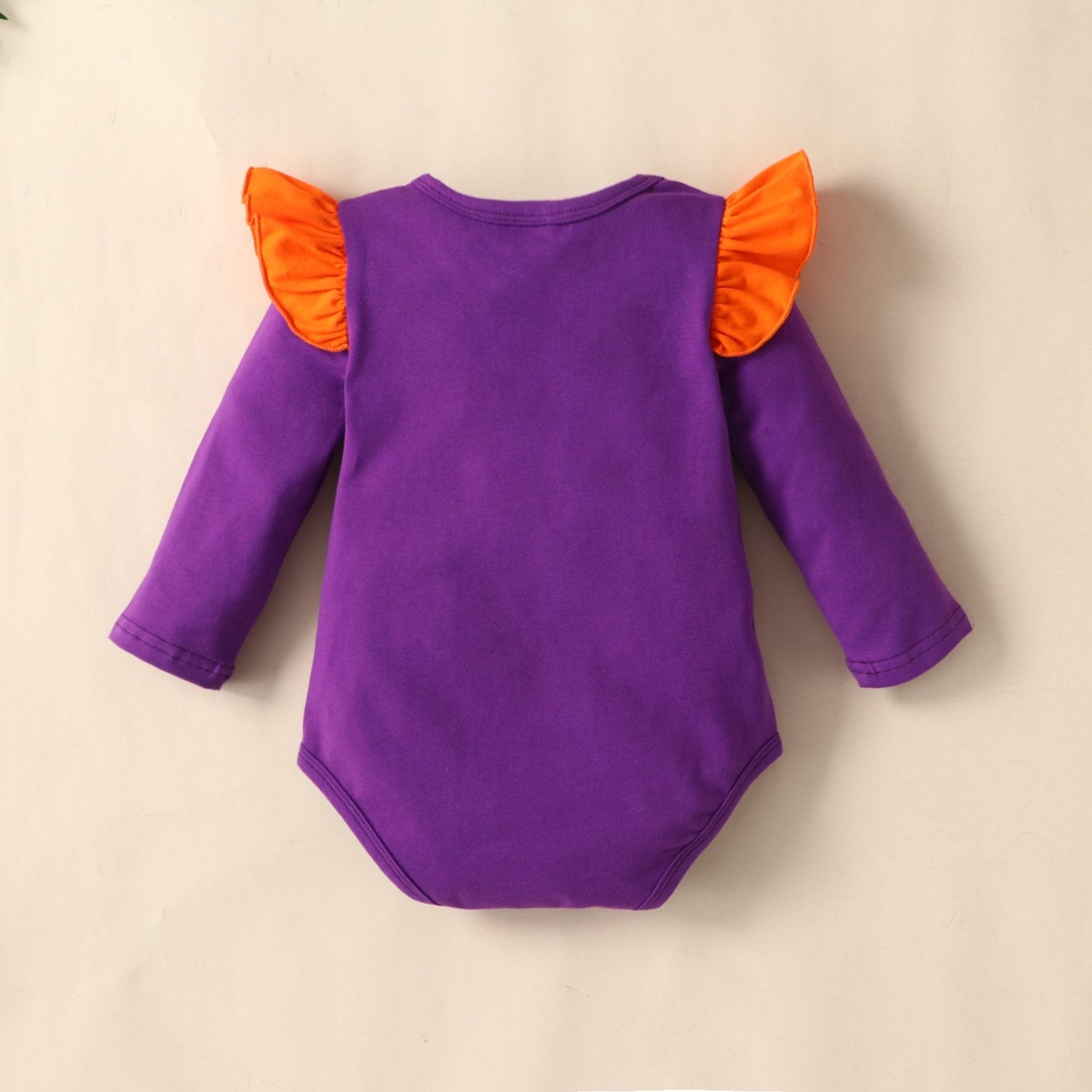 Baby Girls Long Sleeve Cartoon Letter Prined Romper & Skirt & Headband Wholesale Baby Clothes