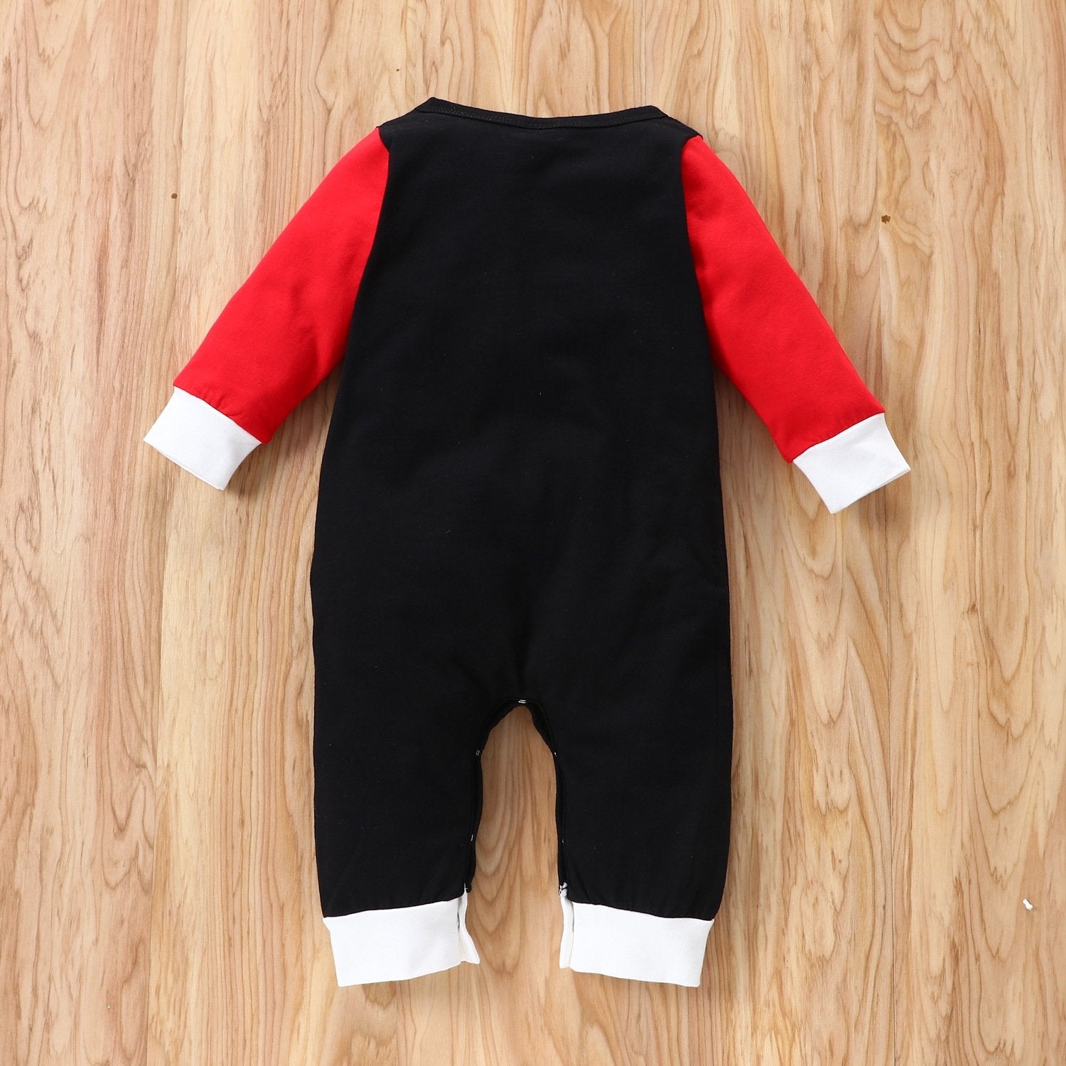 Baby Long Sleeve Cartoon Letter Printed Romper baby wholesale clothing