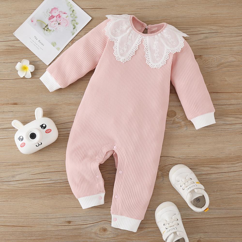 Baby Girls Long Sleeve Cute Romper baby clothes wholesale
