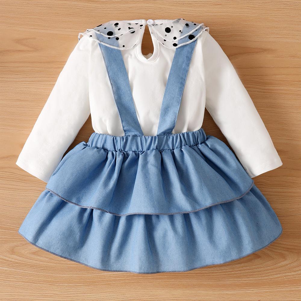 Baby Girls Long Sleeve Cute Top & Skirt wholesale baby