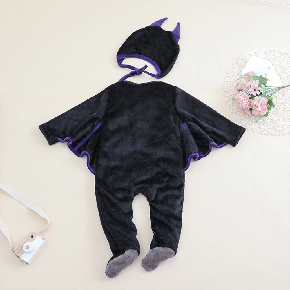 Baby Boys Long Sleeve Halloween Romper & Hat baby clothes wholesale