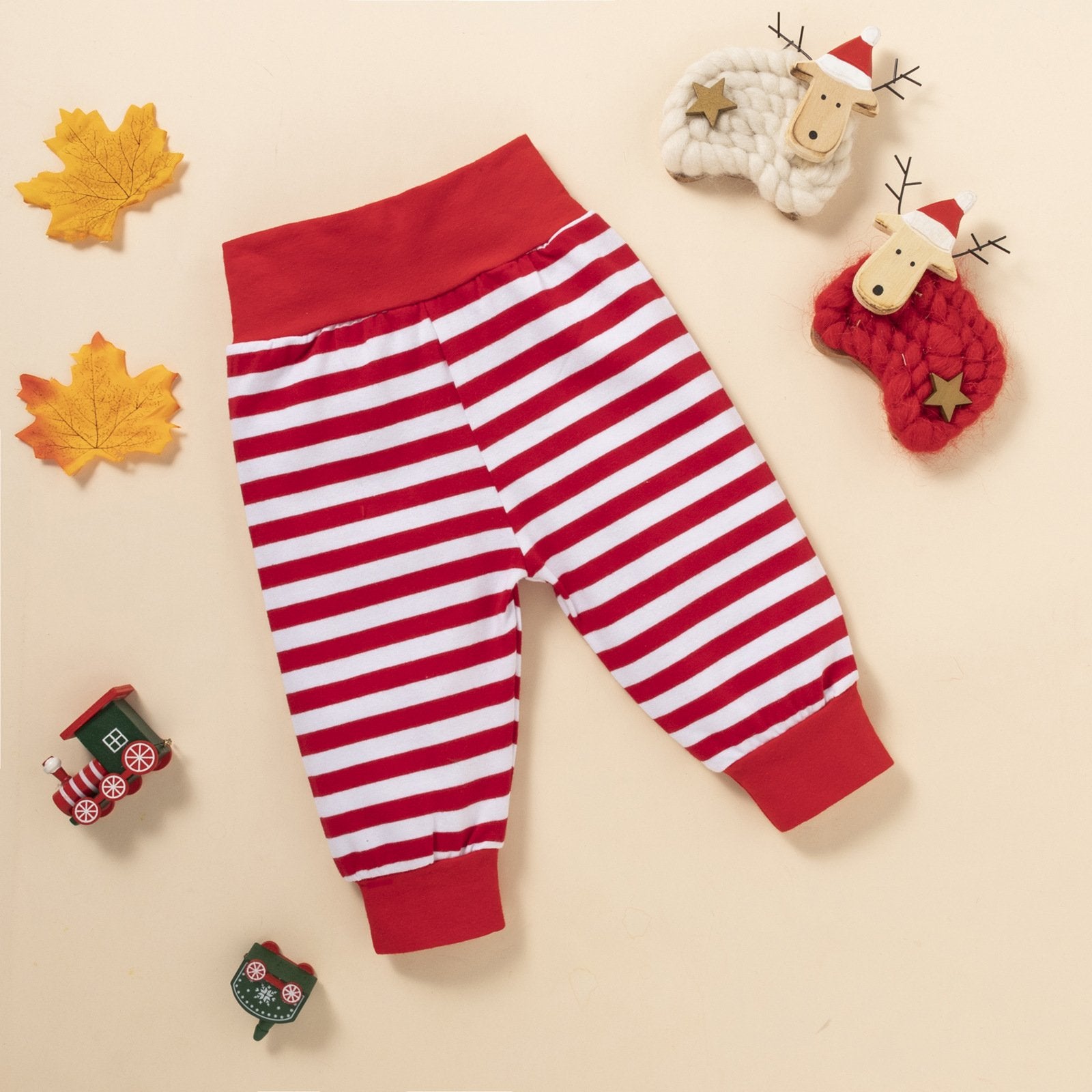 Baby Long Sleeve Letter Printed Striped Romper & Pants baby clothing wholesale suppliers