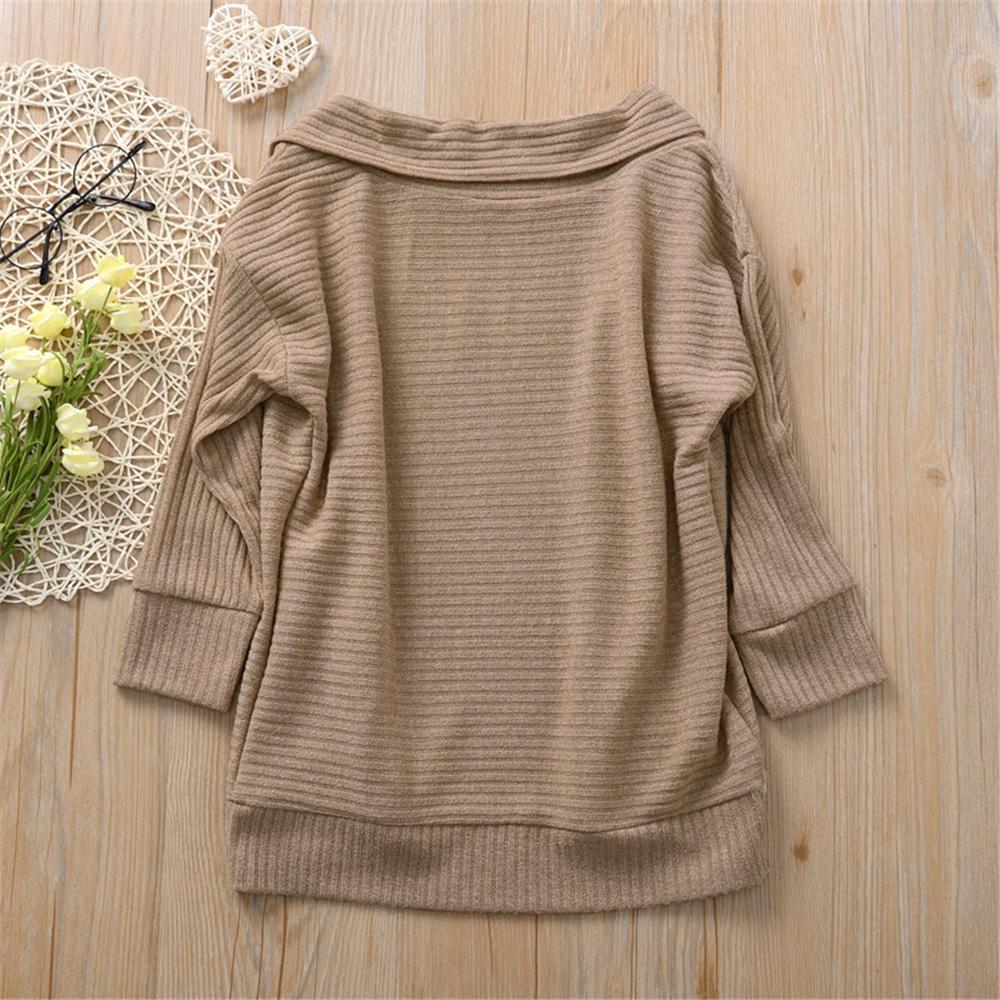 Girls Long Sleeve Solid Cardigan Jackets Wholesale Girls Clothing