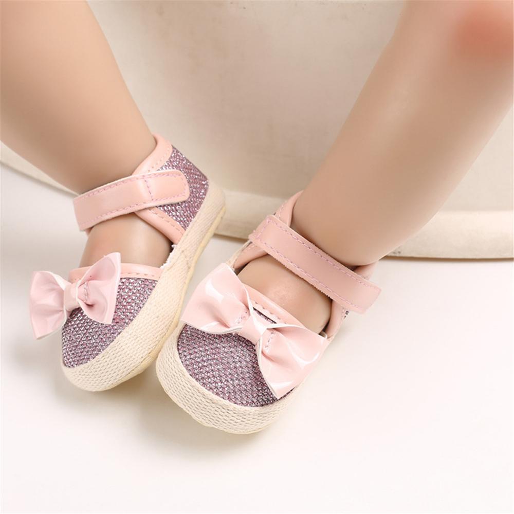 Girls Magic Tape Bow Decor Sandals Girls Shoes Wholesale