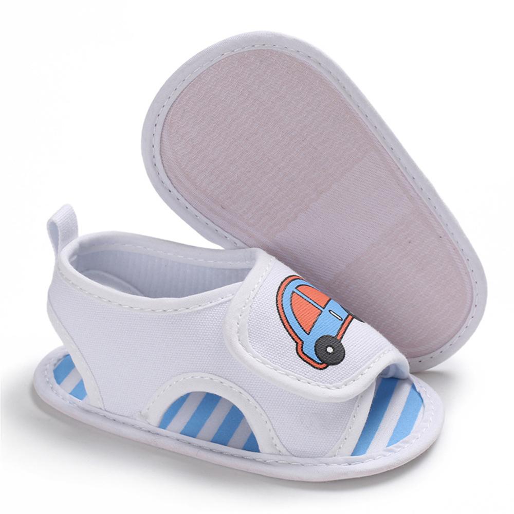 Baby Canvas Magic Tape Cartoon Cartoon Sandals Wholesale Toddler Shoes