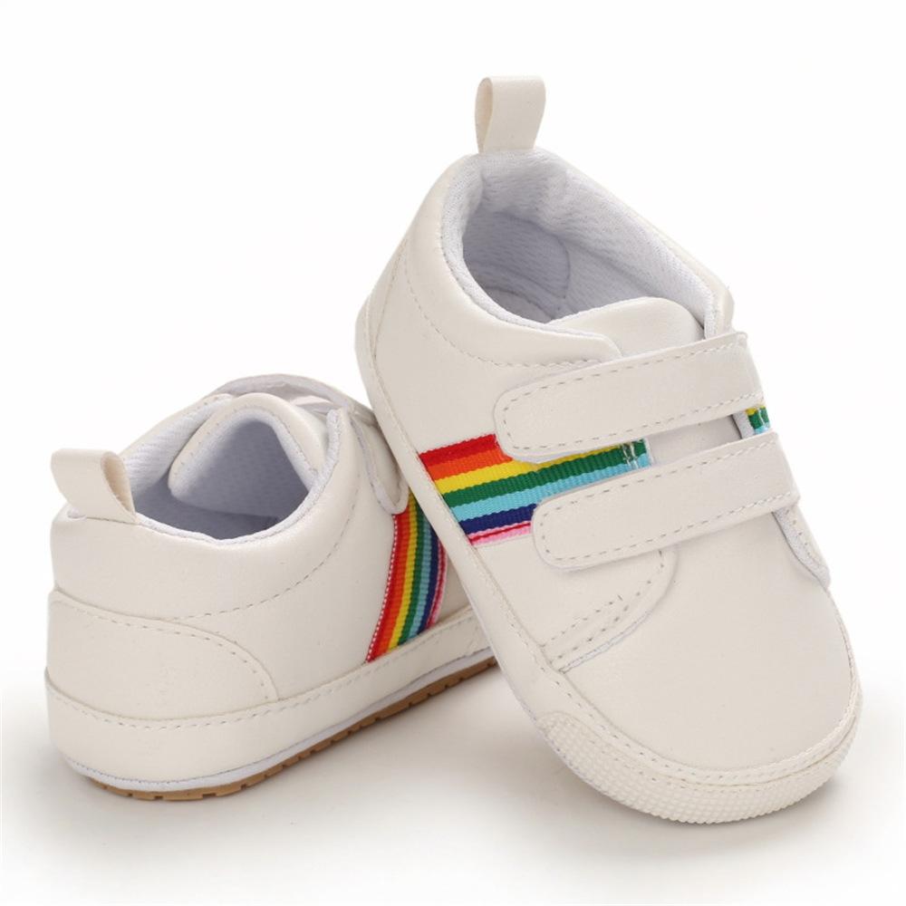 Baby Unisex Magic Tape PU Casual Shoes Children Shoes Wholesale