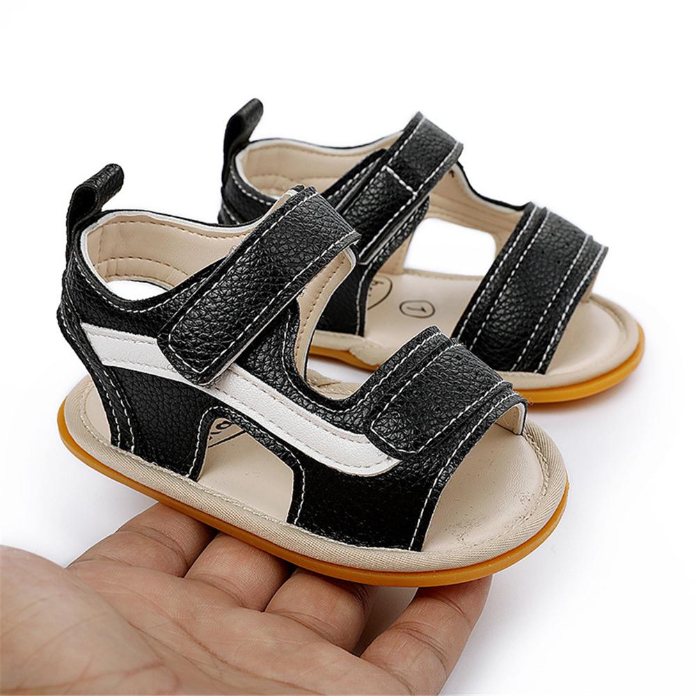 Baby Unisex Magic Tape PU Sandals Wholesale Kids Sandals