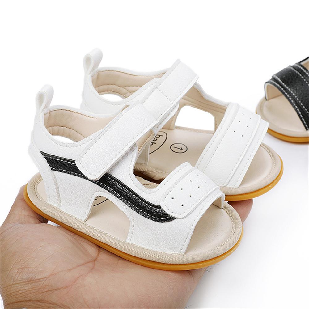 Baby Unisex Magic Tape PU Sandals Wholesale Kids Sandals