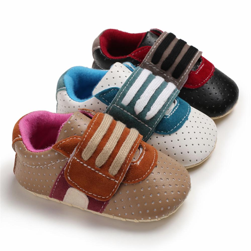 Baby Unisex Magic Tape Soft Infant Shoes Wholesale Shoes For Kids