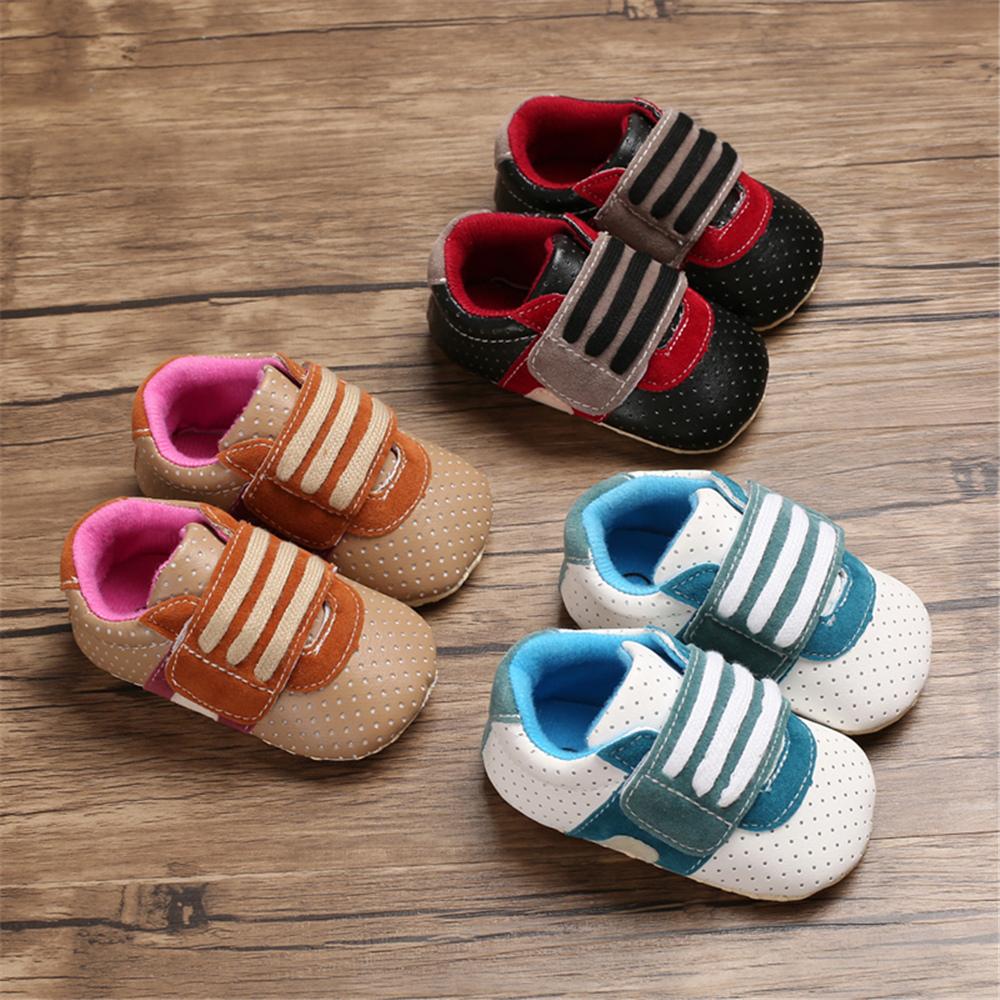 Baby Unisex Magic Tape Soft Infant Shoes Wholesale Shoes For Kids