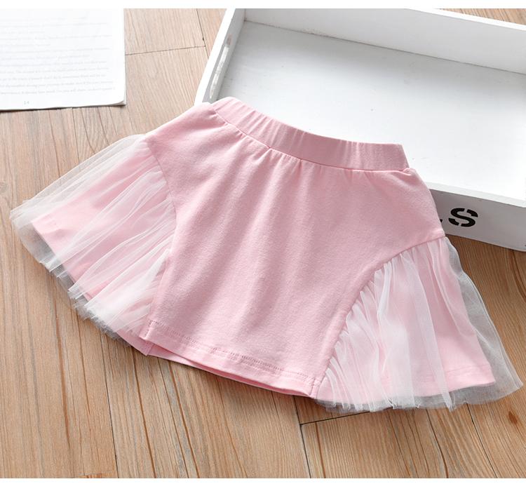 Girls Mesh Casual Skirt quality children's clothing wholesale