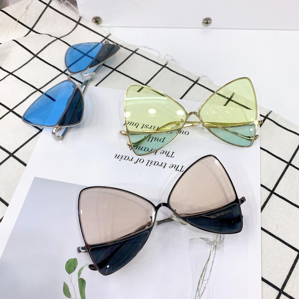 Metal Frame Butterfly-shaped Children's Sunglasses Accessories Wholesale