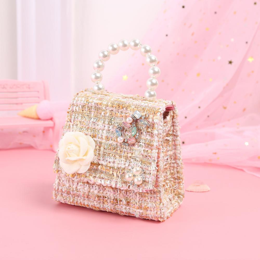 Mini Children's Cute Portable Messenger Pearl Bag Children's Bags Wholesale