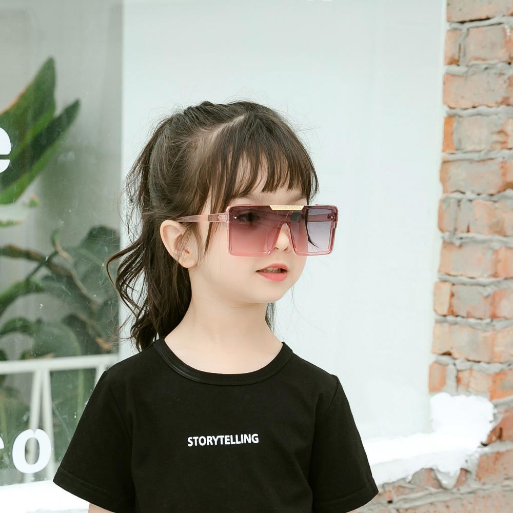 New Children's Square Sunglasses Uv400 Anti-ultraviolet Sunglasses Wholesale Accessories