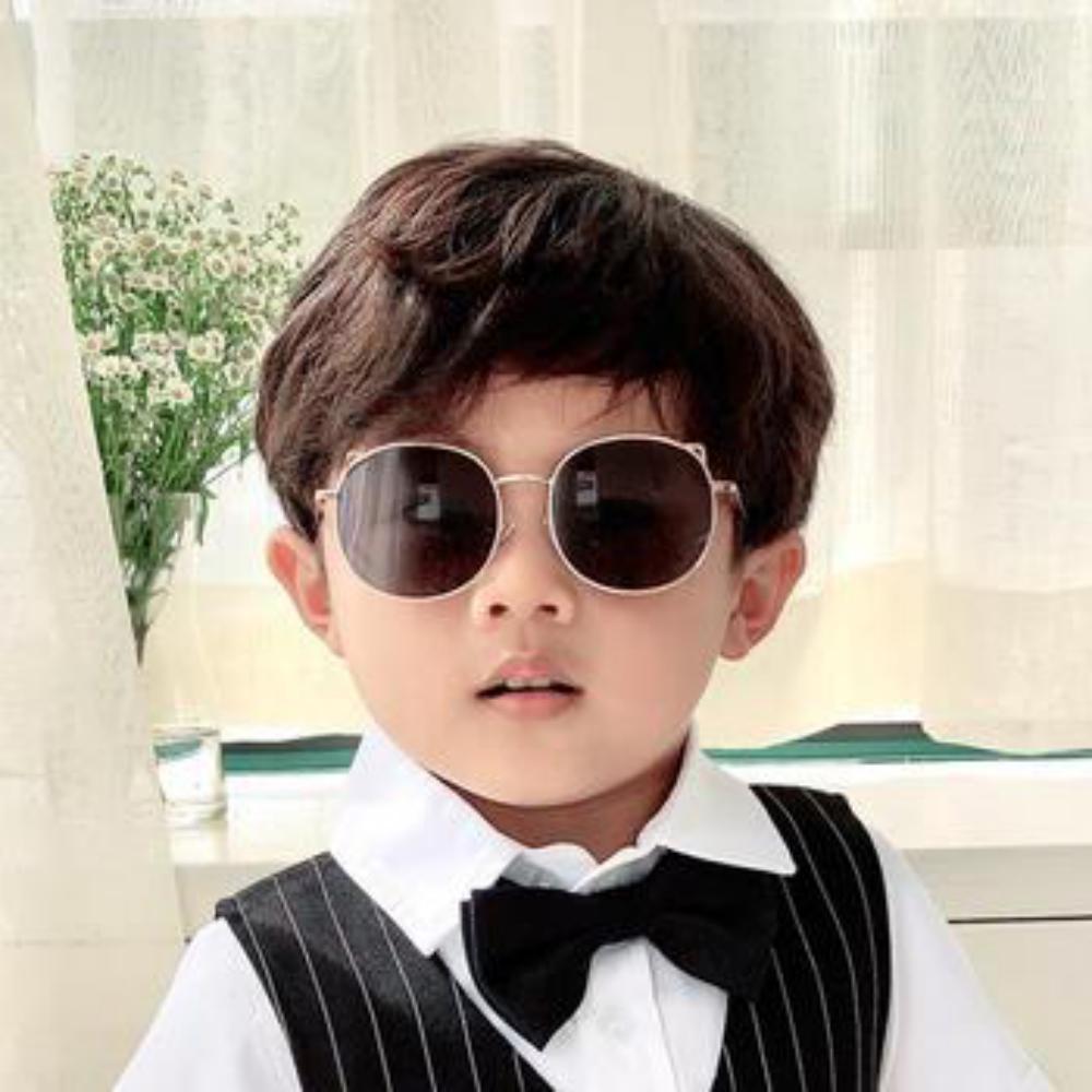 New Fashion Children's Metal Ear Sunglasses Wholesale Accessories