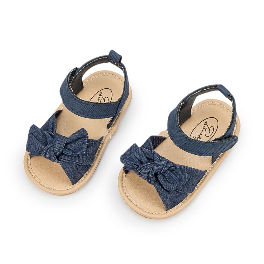 Baby Girls Non-Slip Bow Decor Sandals Children Shoes Wholesale