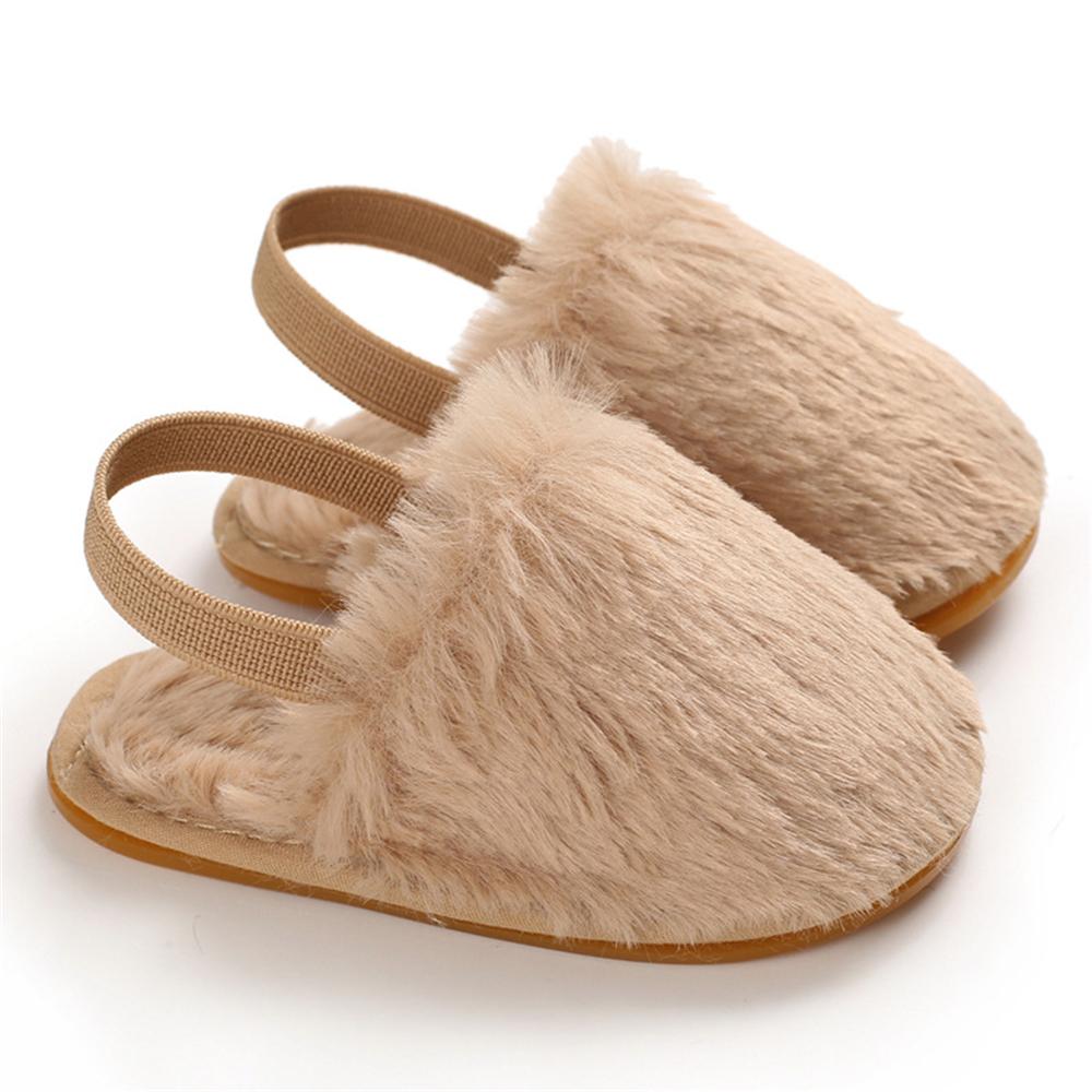 Baby Non-slip Fur Shoes Casual Sandals Baby Boys Winter Shoes