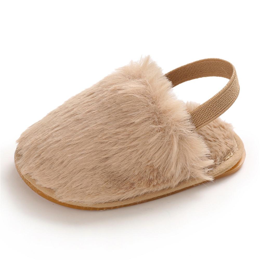 Baby Non-slip Fur Shoes Casual Sandals Baby Boys Winter Shoes