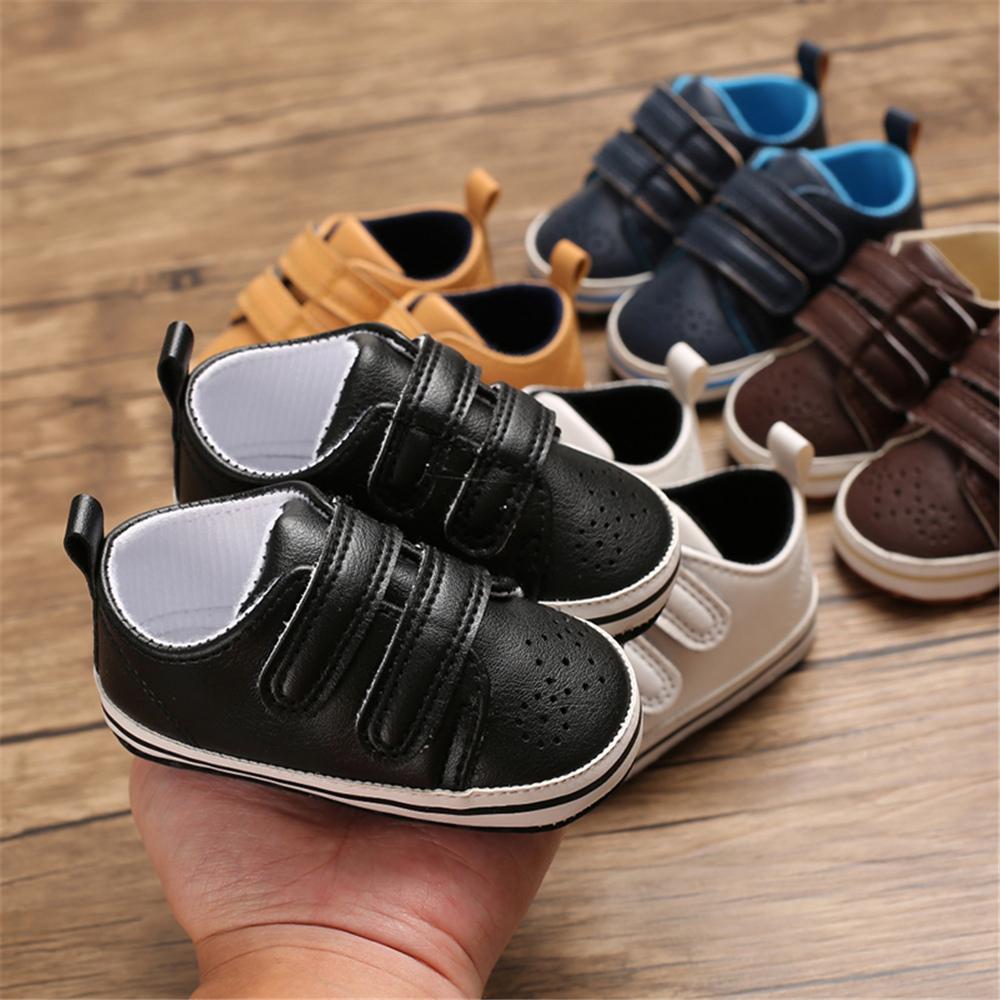Baby Boys Non Slip Magic Tape Sneakers Baby Boy Shoes