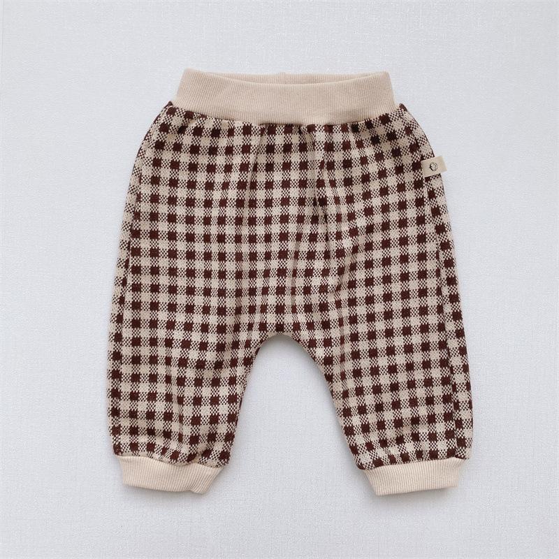 Baby Boys Autumn Korean Knitted Woolen Pants Wholesale Clothing Baby