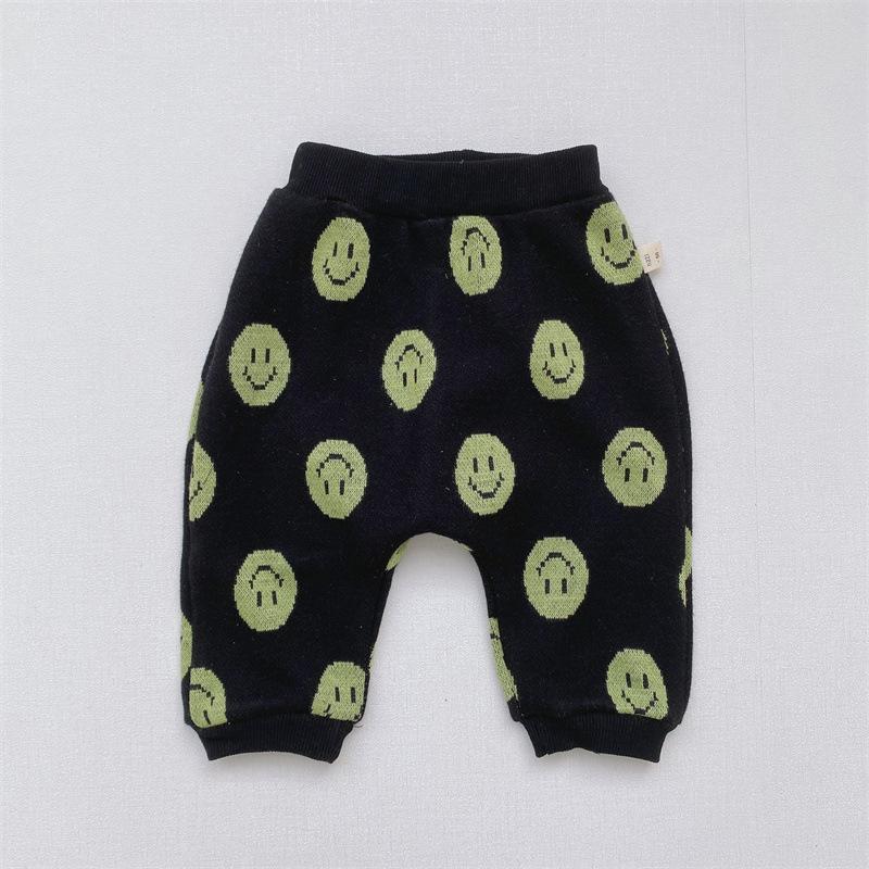 Baby Boys Autumn Korean Knitted Woolen Pants Wholesale Clothing Baby