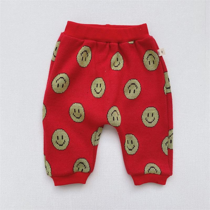 Baby Boys Autumn Korean Knitted Woolen Pants Wholesale Clothing Baby