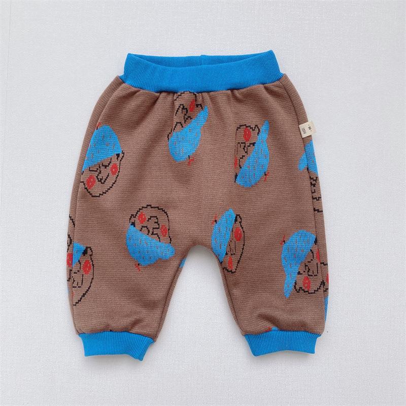 Baby Boys Autumn Korean Knitted Woolen Pants Wholesale Clothing Baby