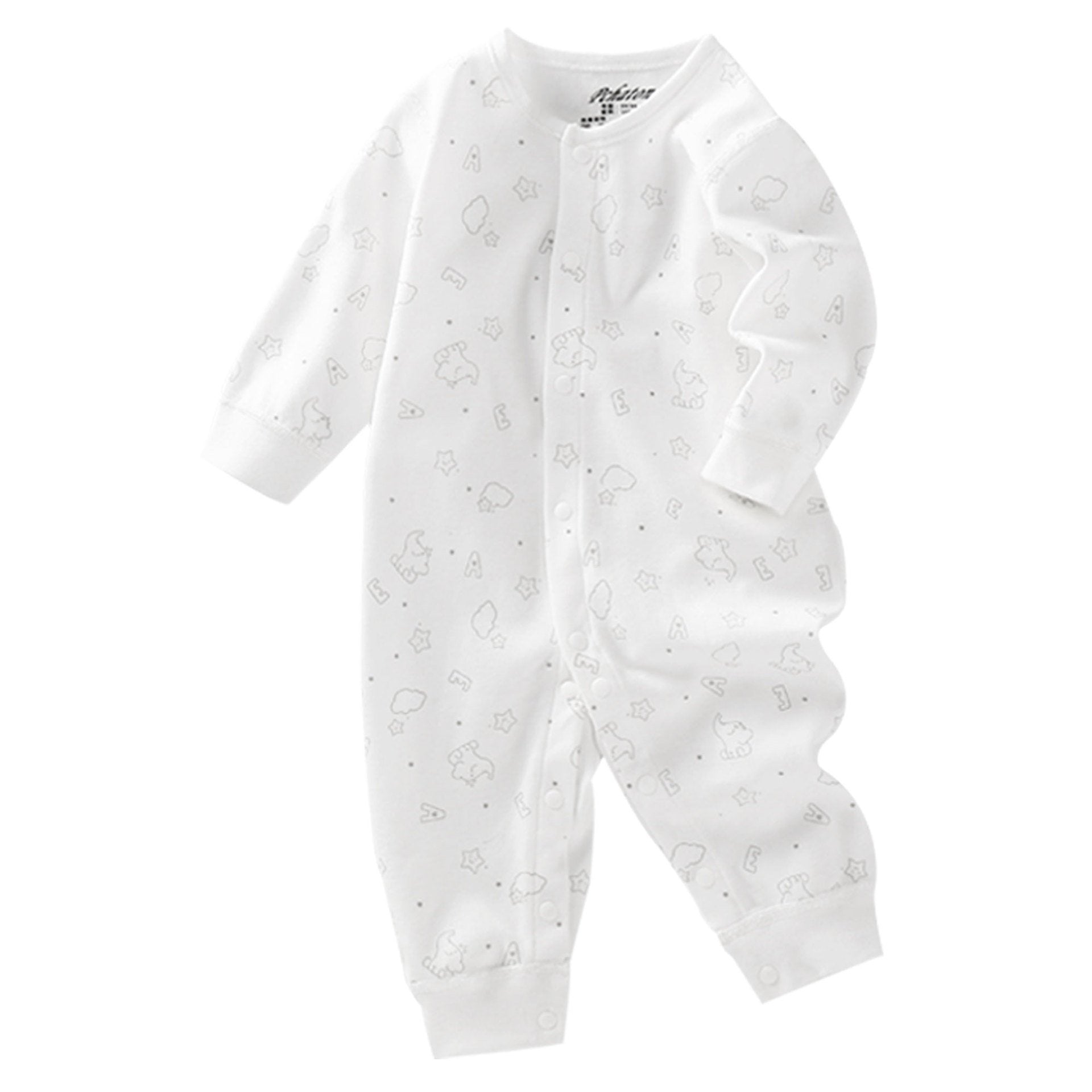 Newborn Baby Thin Long-sleeved Printed Romper Baby Wholesales