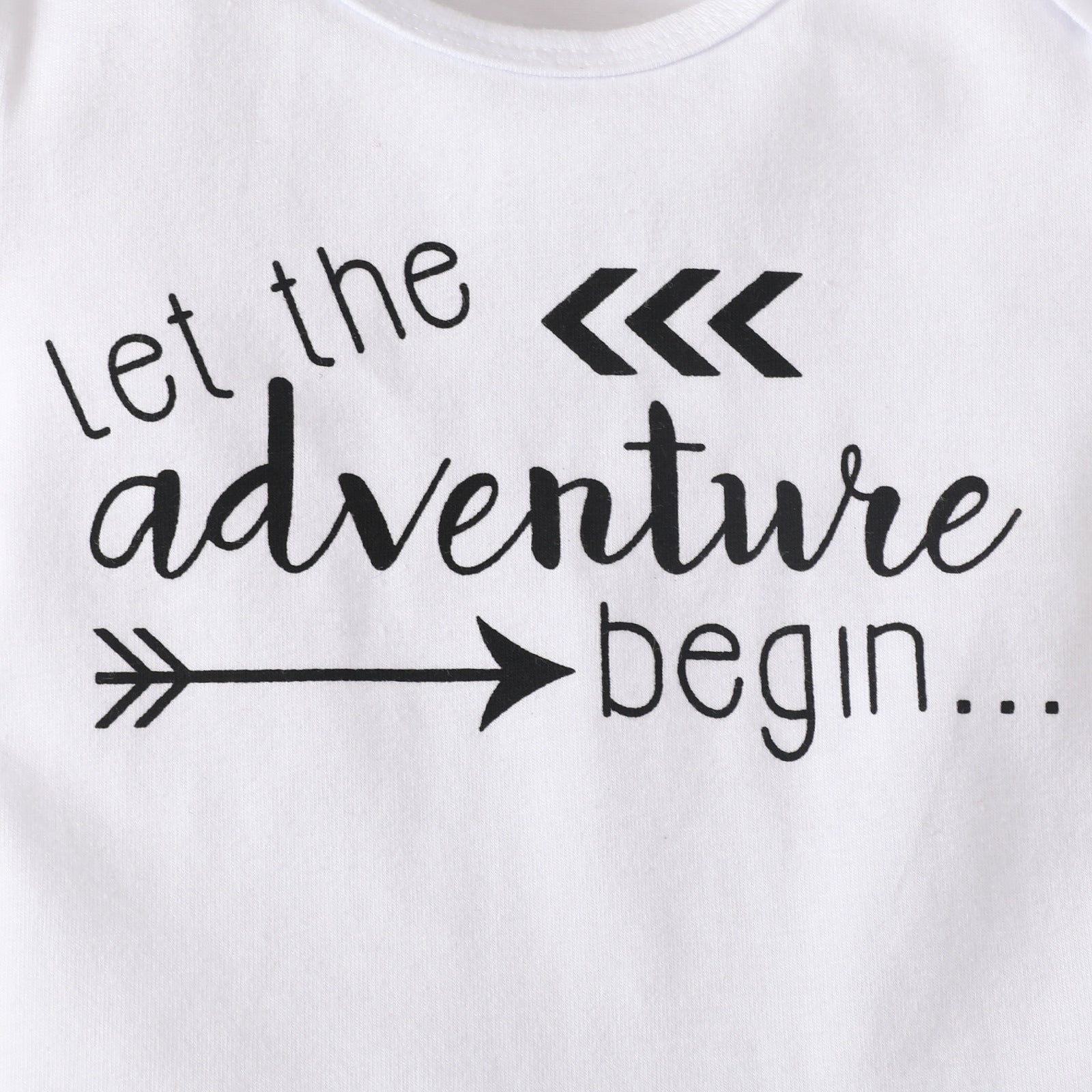 Baby Boys Solid Color Letter Short Sleeve Triangles Bodysuit Cartoon Aircraft Printed Trousers Hat Setwholesale