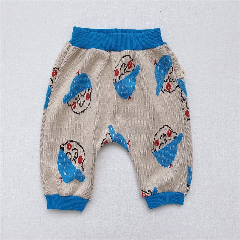 Baby Boys Autumn Korean Knitted Woolen Pants Wholesale Clothing Baby