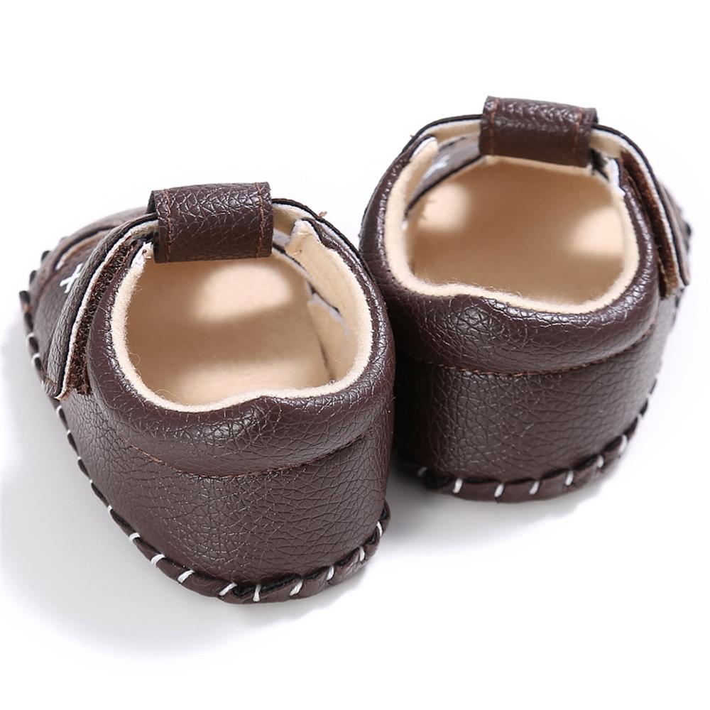 Baby PU Hollow-out Magic Tape Non-Slip Sandals Wholesale Baby Shoes