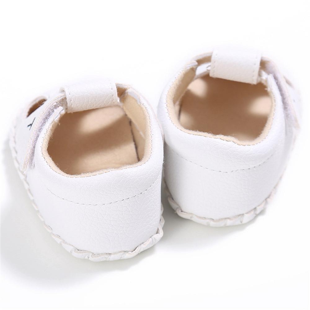 Baby PU Hollow-out Magic Tape Non-Slip Sandals Wholesale Baby Shoes